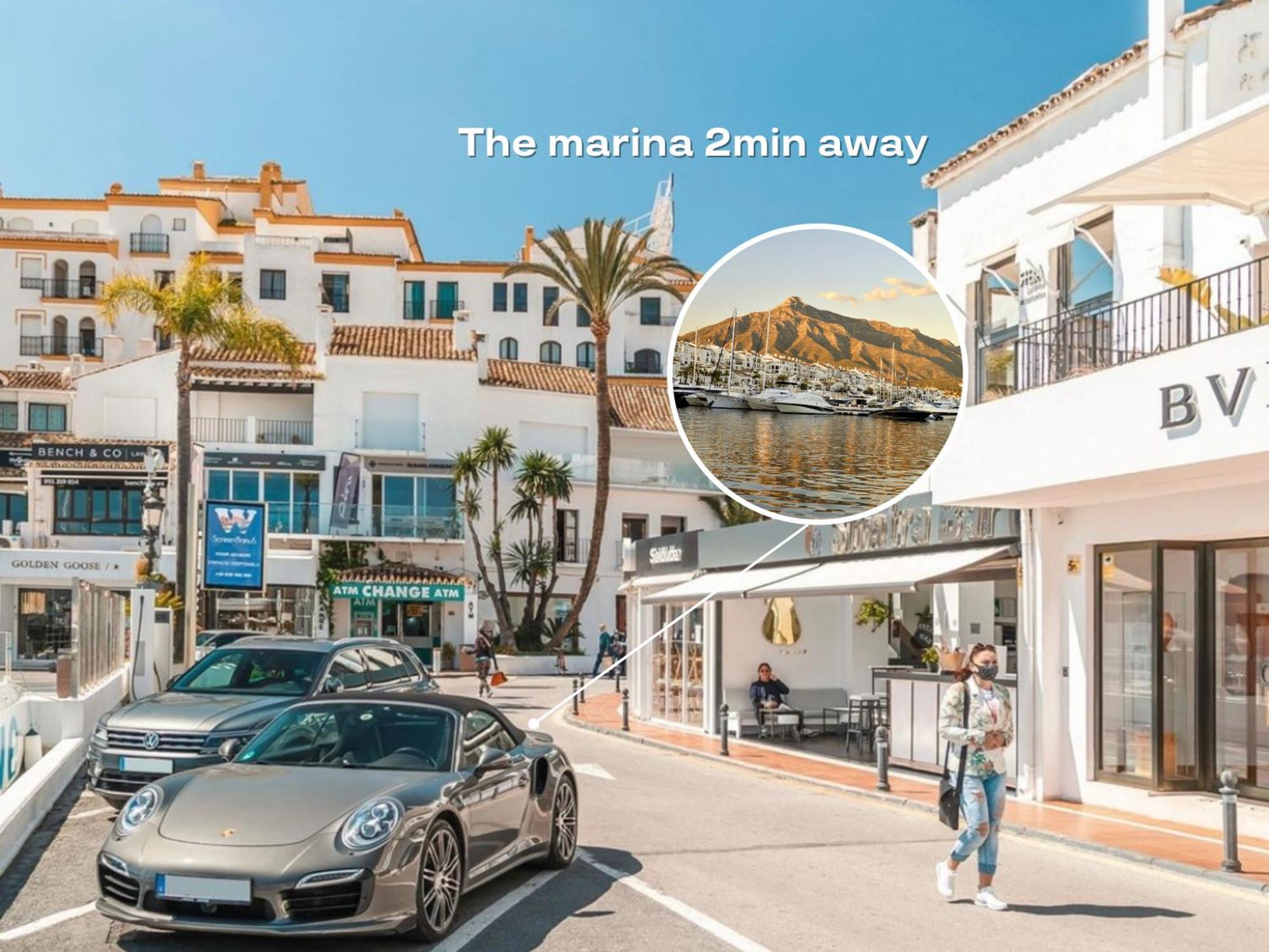 Vacation Marbella I Brand New Terrazas De Banus Apt, 24-7 Security, A Minute From The Marina, The Sea And Luxury Shopping 外观 照片