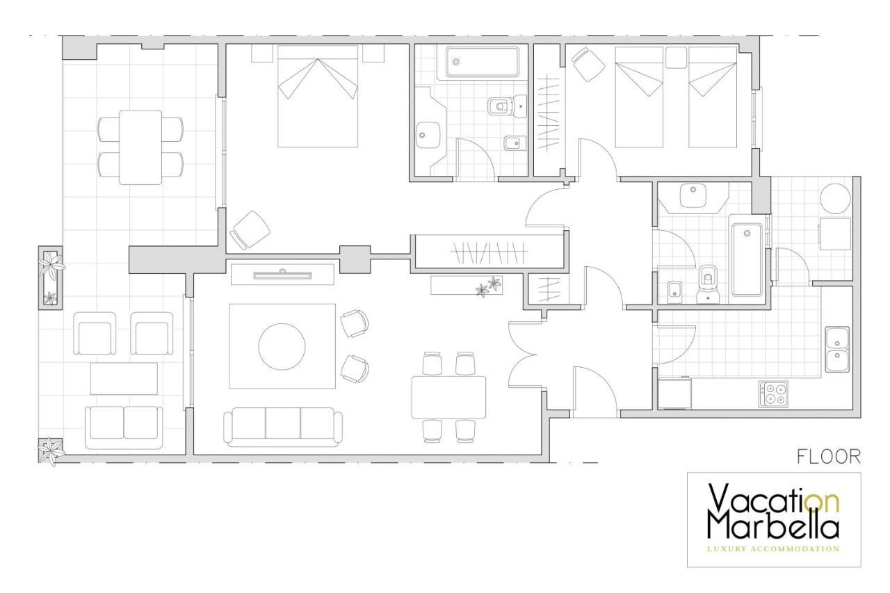 Vacation Marbella I Brand New Terrazas De Banus Apt, 24-7 Security, A Minute From The Marina, The Sea And Luxury Shopping 外观 照片